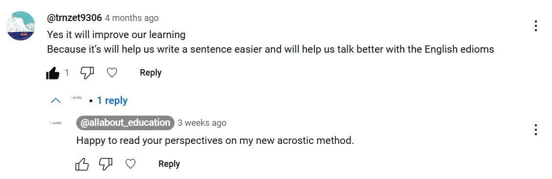 student testimonials 1