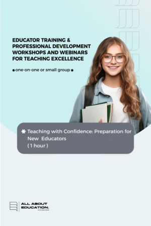 Teaching with Confidence: Preparation for New Educators