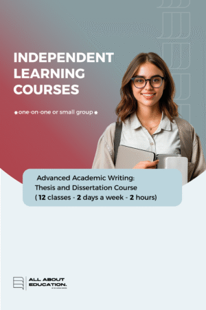 Advanced Academic Writing: Thesis and Dissertation course